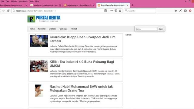 Membuat Website Portal Berita dengan PHP & MySql - Bag 9 | List Berita Terkini dan Terpopuler смотреть онлайн