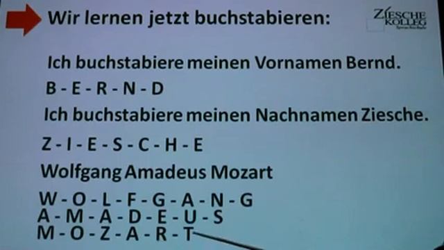 Deutsch Lernen A1 - Buchstabieren. Немецкий для 