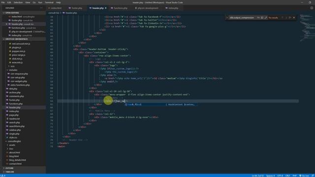 Creating Custom Menu and adding Menu In WordPress смотреть онлайн