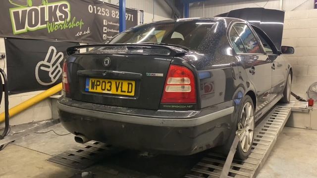 SKODA OCTAVIA VRS 1.8T VWS STAGE 1 TUNING RESULTS   ** STOCK CAR NO MODIFICATIONS**