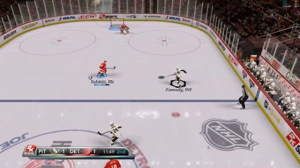 RPCS3 PS3 Emulator - NHL 2K10 Ingame / Gameplay! VULKAN (52ac0a9)