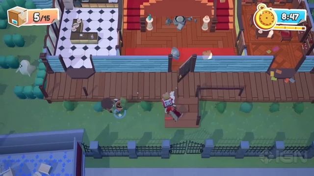 Moving Out: 14 Minutes of Couch Co-Op Gameplay смотреть онлайн