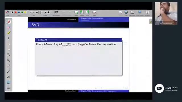 Singular Value Decomposition & its Application смотреть онлайн