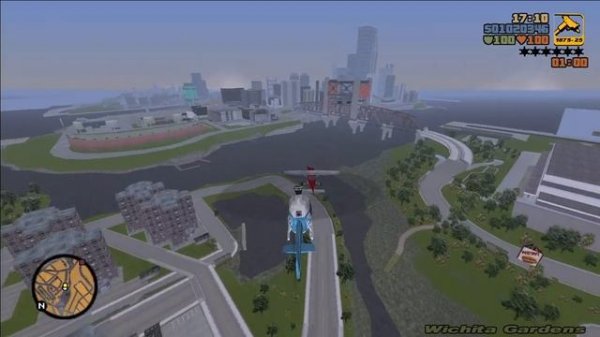 GTA III - S.A.M mission but its completed with a Helicopter