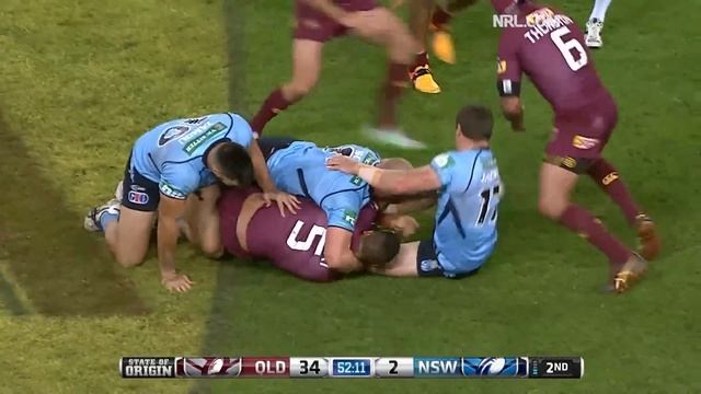 QLD Maroons v NSW Blues Match Highlights | Game III, 2015 | State of Origin | NRL смотреть онлайн