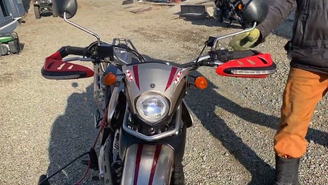 Видео запуска Yamaha Serow 250 смотреть онлайн