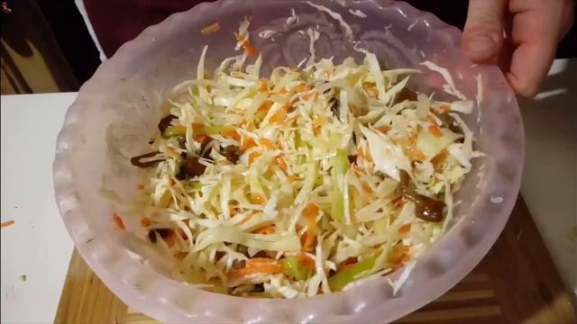 МАРИНОВАННАЯ КАПУСТА С ГРИБАМИ. Простой и быстрый рецепт, тебе понравится! смотреть онлайн