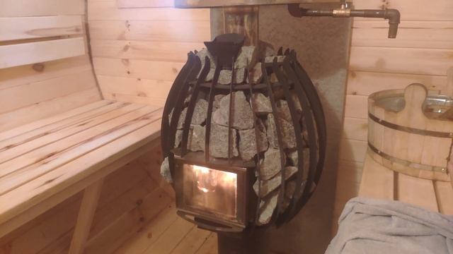 Меридиан, самая необычная банная печь! Розыгрыш банной шапки! смотреть онлайн