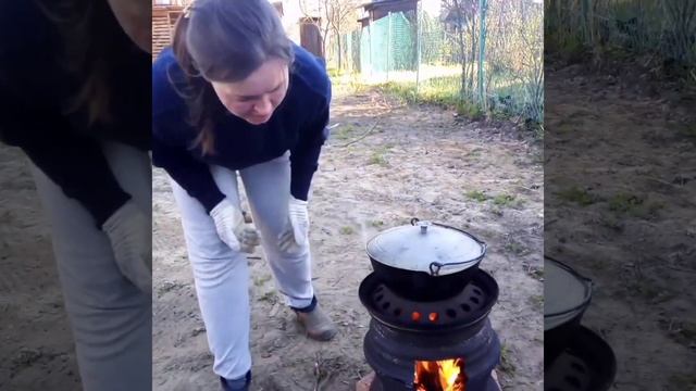 Печь для казана. смотреть онлайн
