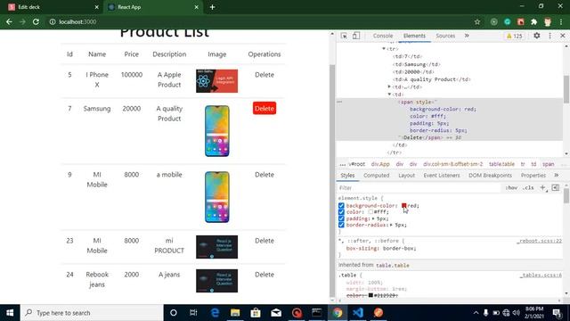 React js project # Integrate API for Delete Product смотреть онлайн