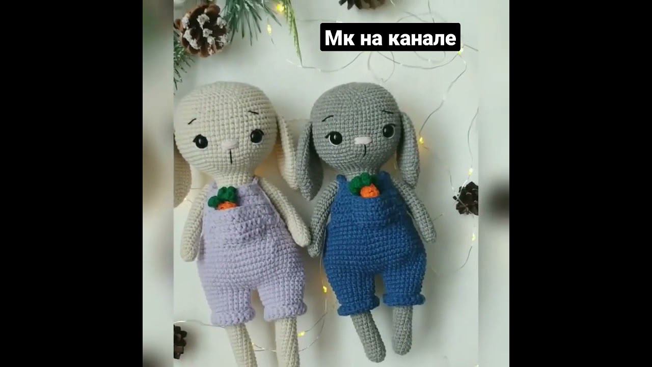 Зайчик Оливер связанный крючком смотреть онлайн