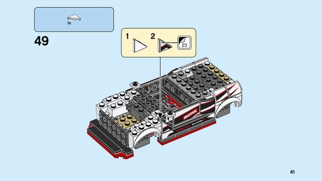 LEGO 76896 Nissan GT-R NISMO (4K) - building instructions смотреть онлайн