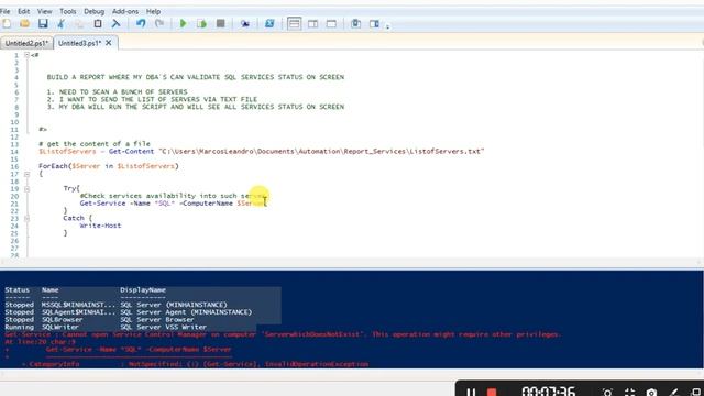 Automated Report - PowerShell Automation 1 смотреть онлайн