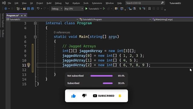 C# Jagged Arrays - Explained in 5 Minutes смотреть онлайн