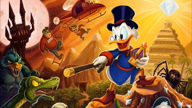 Ducktales Remastered Soundtrack - Moon Theme смотреть онлайн