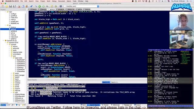 AquaStax LiveStream Part 26 - A Cocos2d-JS Puzzle Game смотреть онлайн