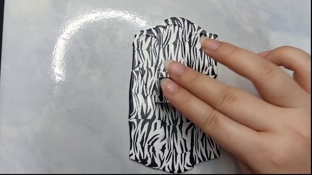 Zebra print earrings | How to make polymer clay earrings for beginner - Easy Clay Earrings смотреть онлайн