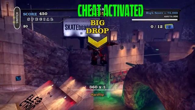 Tony Hawk Pro Skater HD Hack Cheat Enabler смотреть онлайн