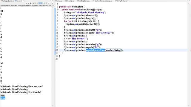 Java String Methods Explained | Java9s.com смотреть онлайн