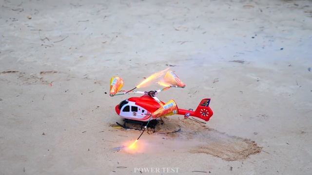 Experiment: Helicopter and Fireworks смотреть онлайн