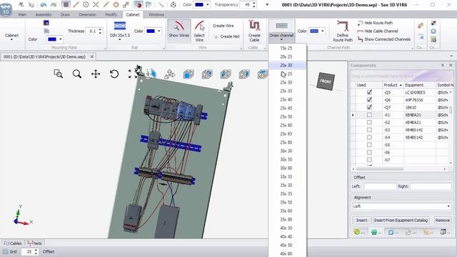 See Electrical with 3D Panel Demo смотреть онлайн