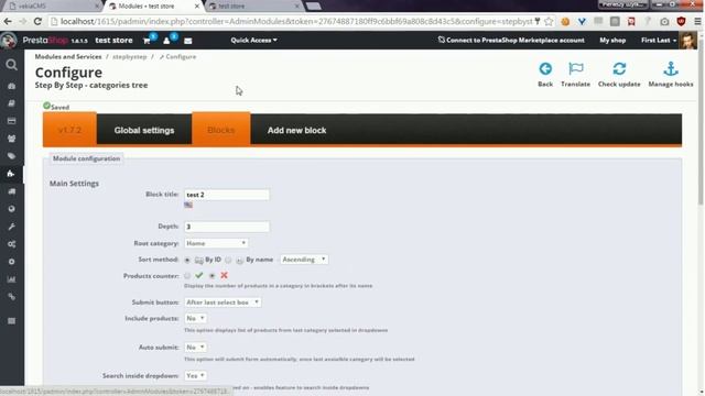PrestaShop - search inside dropdowns - ajax categories смотреть онлайн