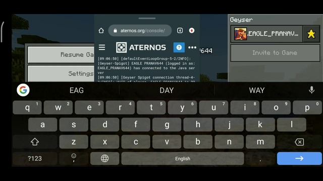 HOW to ops in Minecraft aternos java geyser server смотреть онлайн