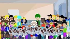 The troublemakers try to ruin me and Alonso of Vyond 17's birthdays/grounded