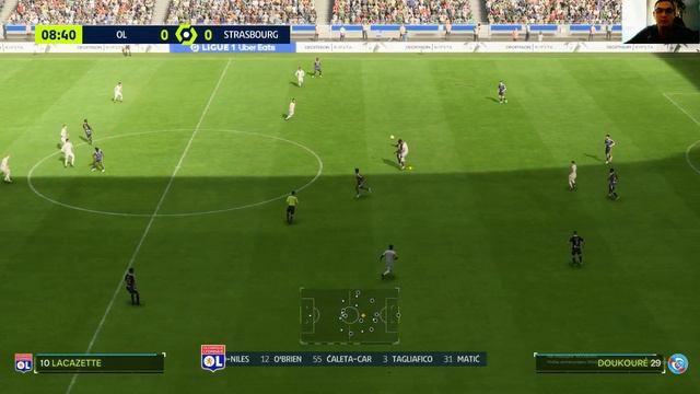 Lyon - Strasbourg 4-My reactions and comments gameplay EA Sports FC 24 смотреть онлайн