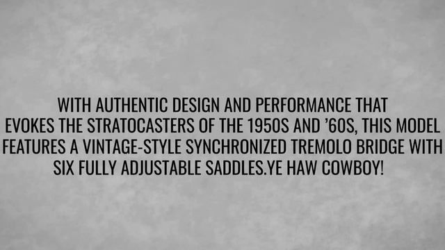 THE FENDER STRATOCASTER: EXPERT REVIEW смотреть онлайн