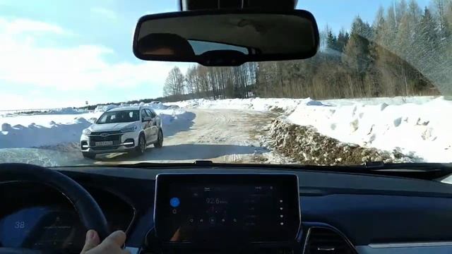 CHERY EXEED TXL  ТЕСТ В ПОЛЕ