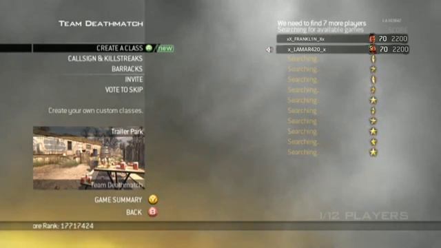 lamar roasts franklin but its a mw2 lobby (improved version) смотреть онлайн