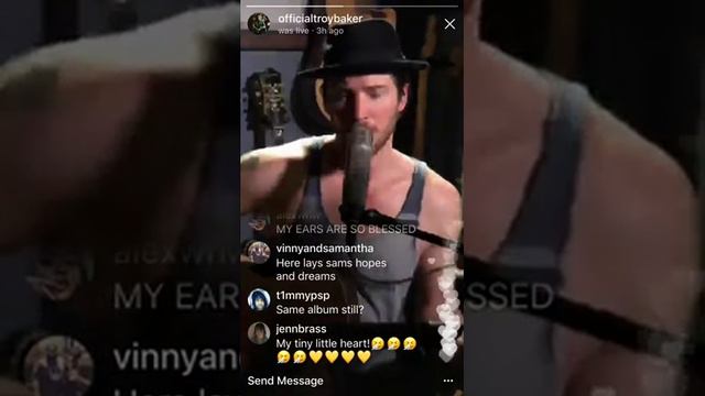 TROY BAKER - INSTA LIVESTREAM - 09.03.18 - PART 5/11 смотреть онлайн