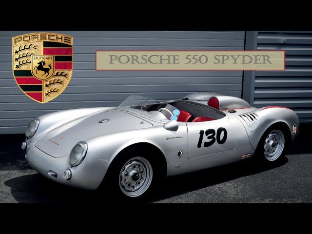 История Porsche 550 Spyder | 1953 - 1958