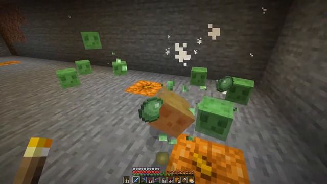 Minecraft Amplified выживание #18 -- Самая быстрая и простая ферма СЛИЗНЕЙ в майнкрафте смотреть онлайн