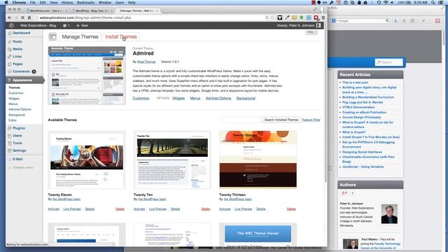 Overview of Wordpress Version 3.8 смотреть онлайн