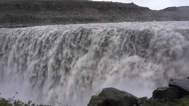 Исландия Водопад Деттифосс 10.01.2018 смотреть онлайн