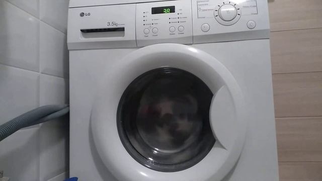 Washing machine LG WD-80490S. Synthetic 40, 800 rpm (part 2) смотреть онлайн