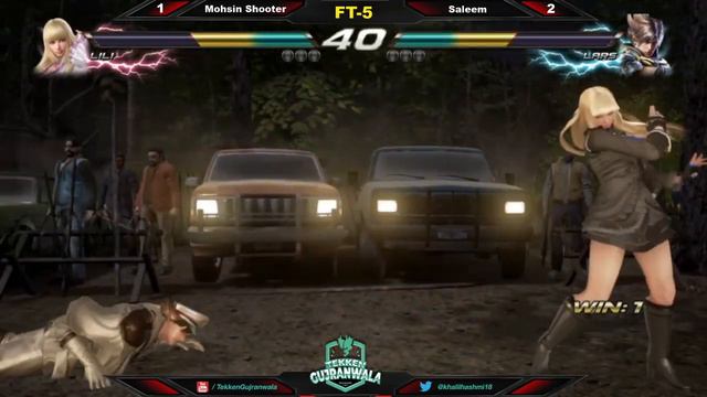 FT5 Mohsin Shoter (Lili) VS Saleem (Lars) Tekken 7 Pakistan смотреть онлайн