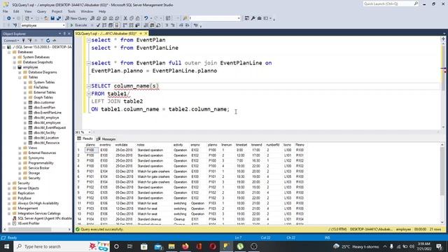 sql joins part2 смотреть онлайн
