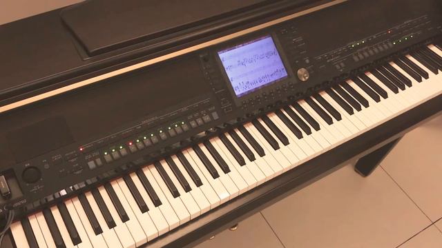 Bette Midler - From A Distance YAMAHA Clavinova CVP-407 смотреть онлайн