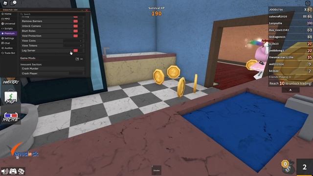 Murder Mystery 2 Script 2022 | Auto Farm Coins And EXP | ESP | INVISIBLE | ROBLOX смотреть онлайн