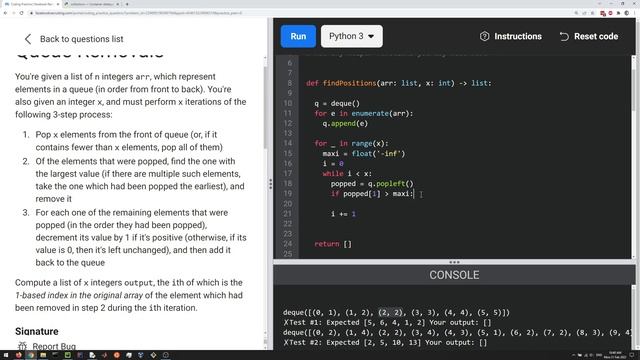 Facebook interview question: queues: queue removals смотреть онлайн