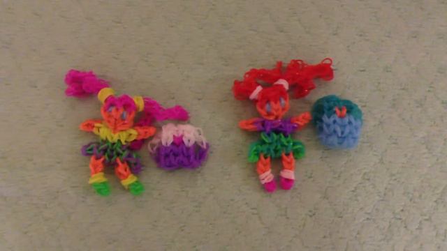 Мои фигурки из резинок Rainbow Loom 2 часть смотреть онлайн