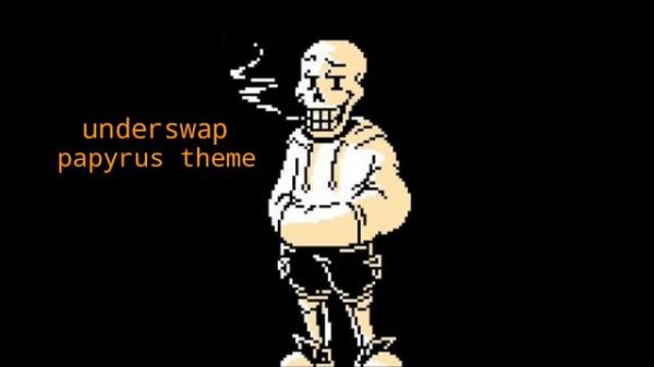 underswap : papyrus theme
