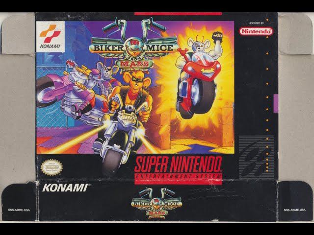 Biker Mice from Mars SNES смотреть онлайн