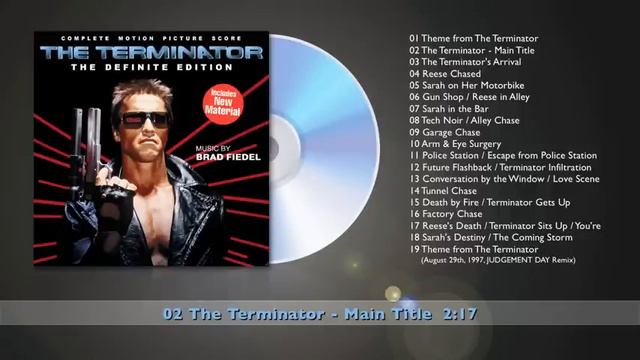 Brad Fiedel - THE TERMINATOR (Definite Edition) - 02 The Terminator Main Title смотреть онлайн