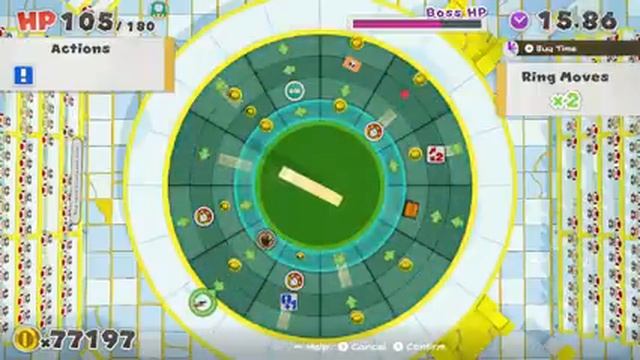 Paper Mario Origami King - Tape Boss Fight #10 смотреть онлайн