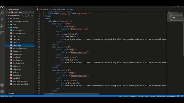 UI/UX design | Cards | Responsive Navbar | Javascript смотреть онлайн