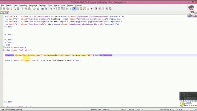 Bootstrap Tutorial in HINDI Part #12 "collapsible , collapsible panel , panel group " смотреть онлайн